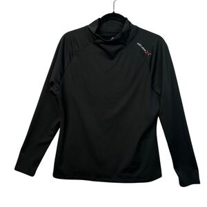 Ski-Doo Black Mock Neck Base Layer Top Long Sleeve Thermal XL Women’s
